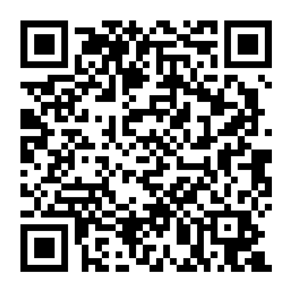 QR Code — scan to register for Cybersecurity course